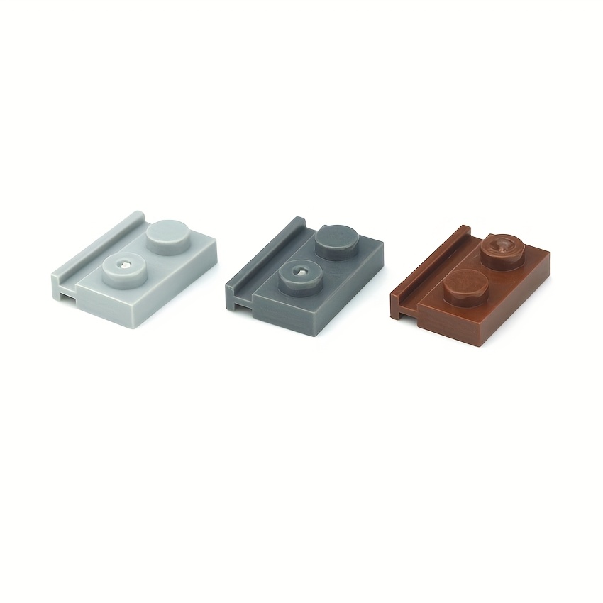 100pcs MOC Thin Bricks Parts Plate Modified Set